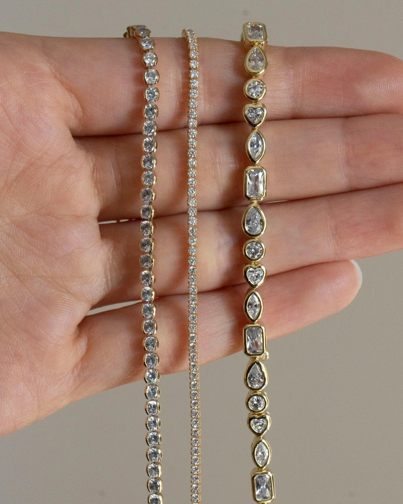 MIRA BEZEL TENNIS BRACELET - Image 8