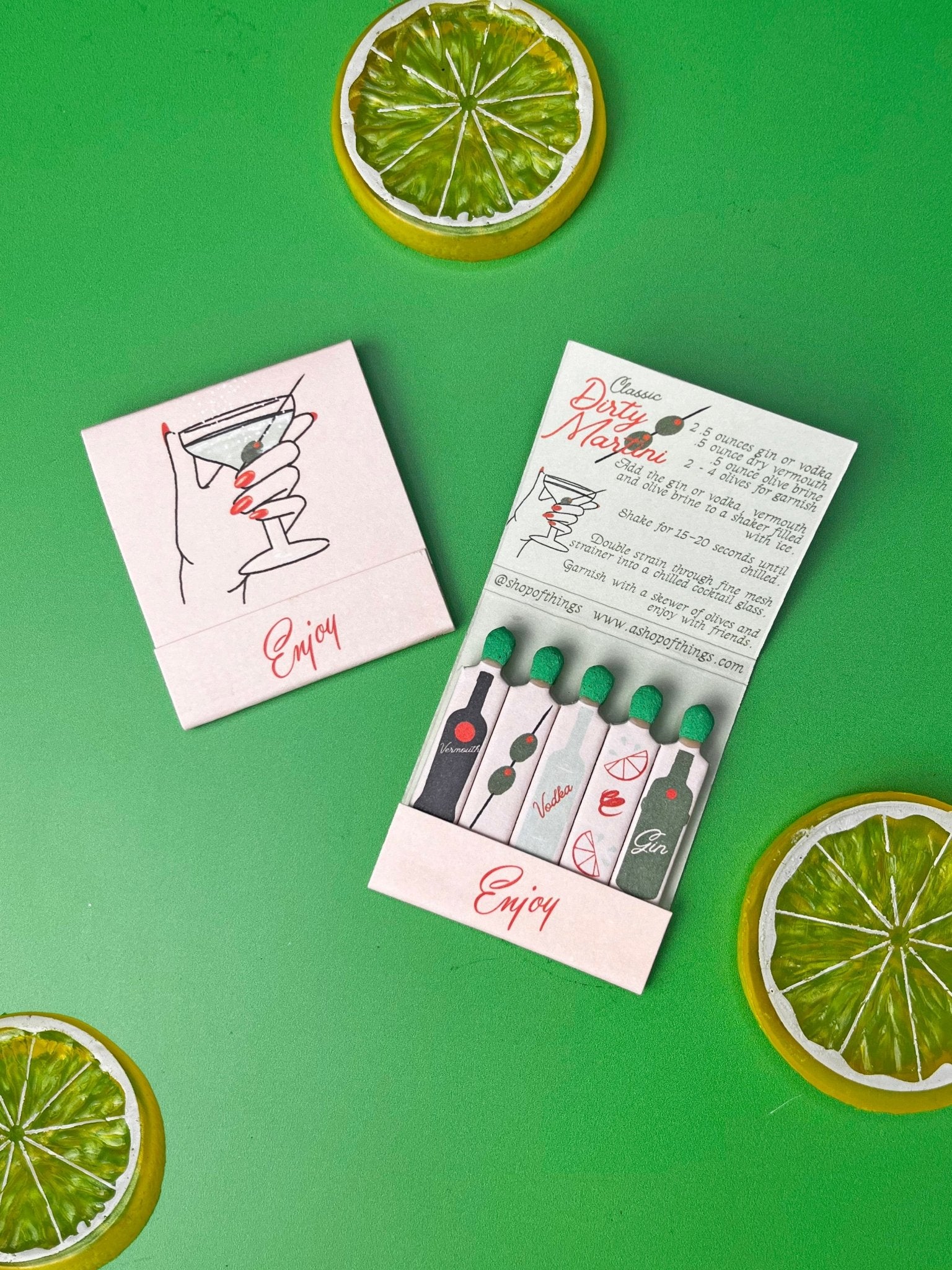 COCKTAIL MATCHBOOKS (SET OF 3) - Image 8
