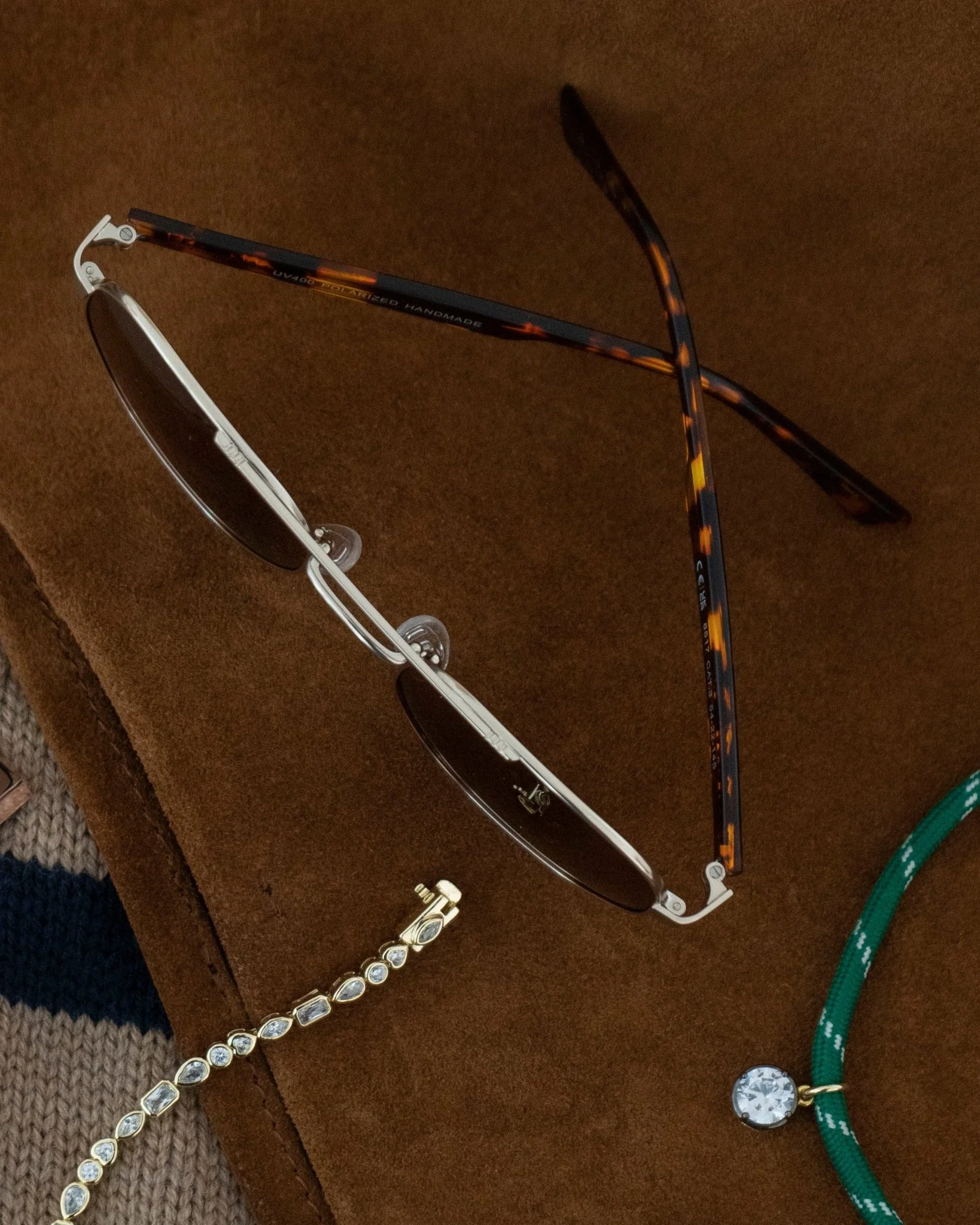 ESPRESSO AVIATOR SUNGLASSES - Image 4