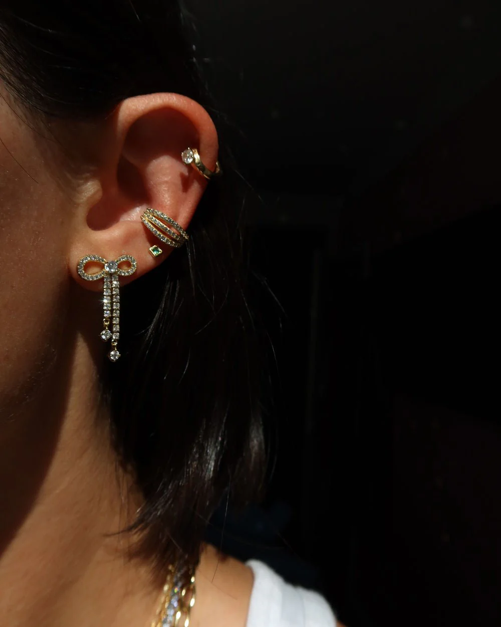 THE HILARY BOW STUDS - Image 6