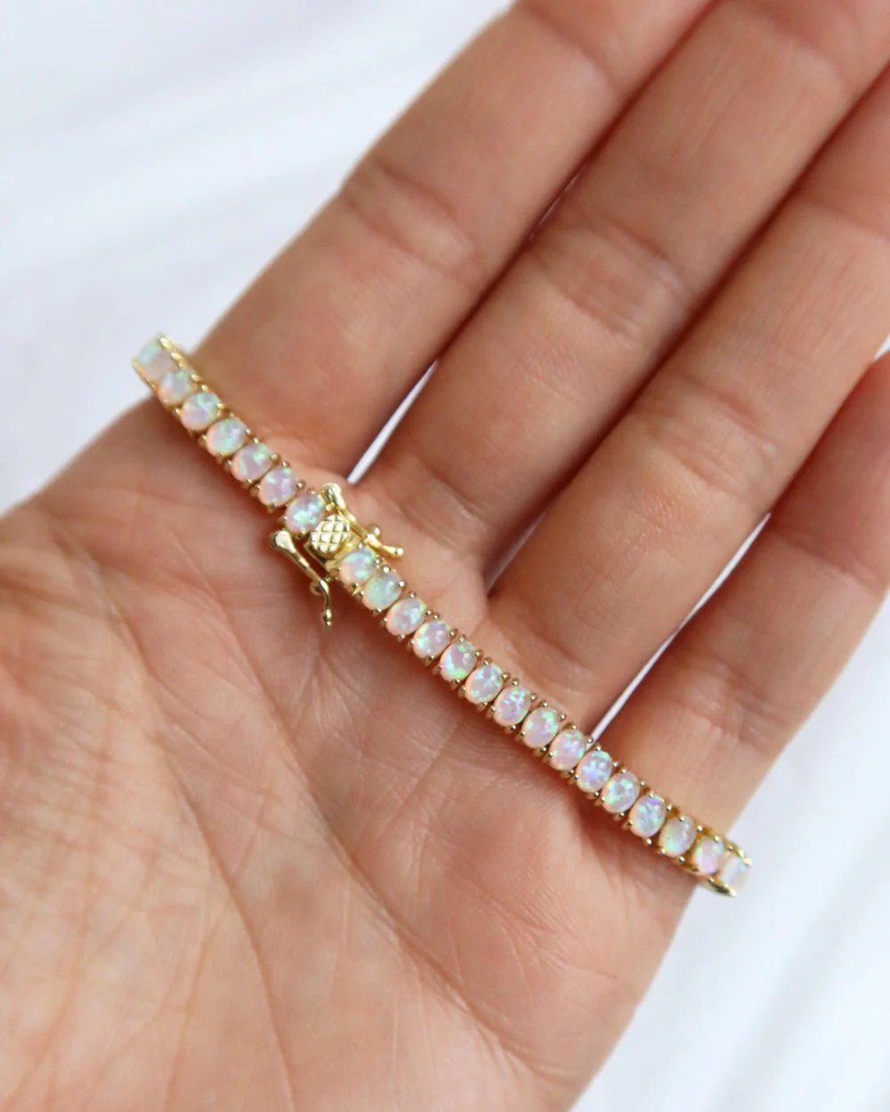 RIVER OPAL TENNIS BRACELET - Image 4